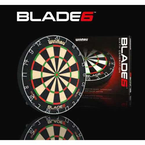 Ultradünnes angewinkeltes Drahtsystem der Winmau Blade 6